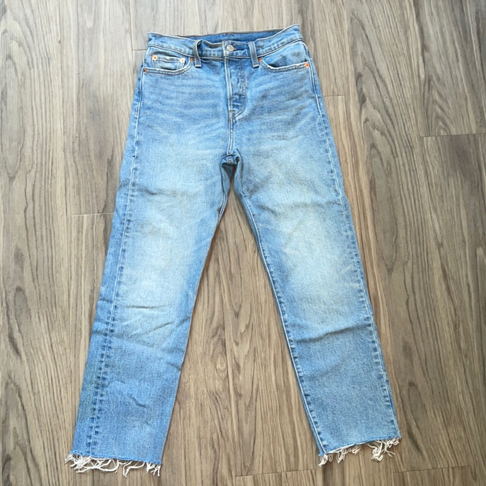 Levi's Blue Straight Leg Women's Jeans